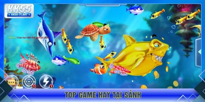 Top game hay tại sảnh